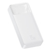 Baseus Bipow powerbanka (PPBD050102) – digitálny displej, 2× USB QC3.0, USB-C, 20000mAh, 15W + microUSB kábel 0,25m – biela KF2311984