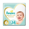 Pampers Premium Care S6, 13+ kg, 38 ks, č. 6, + prebal. taška