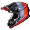 SCORPION prilba na motocykel VX-16 EVO AIR GEM, čierna/červená, veľ. L