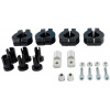 RTECH montážny kit páčok FLX ALU / GLADIATOR ALU + EASY / RAPTOR / VERTIGO ALU plastový fixný