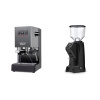 Gaggia New Classic E24 BC, grey + Eureka Zenith 65 Touch, black