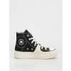 Converse Chuck Taylor All Star Construct Hi (black/vintage white) 40, čierna