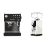 Ascaso Steel DUO PID, Black&Wood + Eureka Mignon Silenzio, CR white