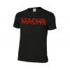 BENNON MACHR TOOL T-SHIRT BLACK / Bavlnené tričko s krátkym rukávom - čierna XL