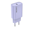 Canyon OnCharge 30CL, univerzálna cestovná nabíjačka do steny 1x USB-C, 30W PD, fialová CNE-CHA30CLPU