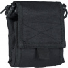 MILTEC MOLLE Dump pouch skladací - black (16156402)