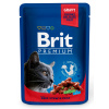 Brit Premium Cat kapsa with Beef Stew & Peas 100g