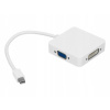 AV adaptér PAWONIK Adaptér Mini DisplayPort na HDMI VGA DVI Thunderbo
