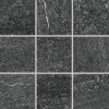 Rako Dlažba Quarzit černá 10x10 cm mat DAR12739.1
