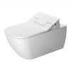 Duravit Happy D.2 - Závesné WC Rimless® 620x365 mm, Hygiene Glaze, biela 2550592000