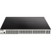 D-Link DGS-1210-52MP/ME/E 48-Port 10/100/1000BASE-T PoE + 4-Port 1 Gbps SFP Ports Metro Ethernet