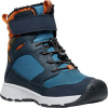 Detské zimné topánky Keen Skua Winter WP children/youth sky camptain/gold flame 34EU