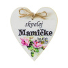 Skvelej mamičke z lásky – srdce s magnetkou