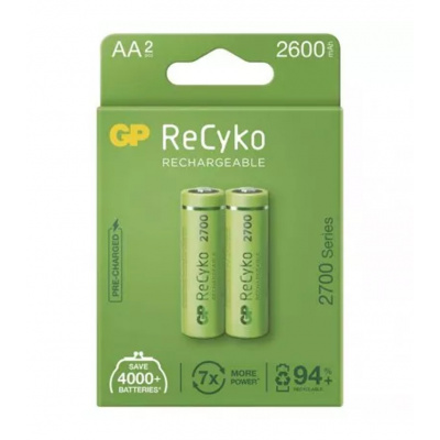 GP ReCyko+ HR6 AA 2700mAh Batéria 2ks