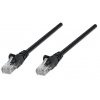 Intellinet Network Patch Cable - Cat5e - 1.5m - Black - CCA - U/UTP - PVC - RJ45 - Gold Plated Contacts - Snagless - Booted - Lifetime Warranty - Polybag - 1.5 m - Cat5e - U/UTP (UTP) - RJ-45 - RJ-45