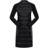 Dámske zateplené šaty ALPINE PRO, OMERA Čierna XXL