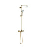 Sprchový systém s termostatickou batériou GROHE Euphoria System zlatá lesk 26075GL0