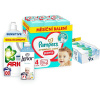 PAMPERS balíček IV. (plienkové nohavičky veľ. 4 – 114 ks, vlhčené obrúsky, prací gél a aviváž)