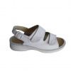 JOKKER Typ-1400/P biele sandále s prackou - Veľkosť 36