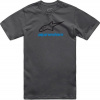 Tričko Alpinestars ALPINESTARS ALWAYS 2.0 CSF TEE, Charcoal/White/Blue Velikost: XXL