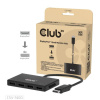 Club3D hub MST (Multi Stream Transport) DisplayPort 1.4 na 4x DisplayPort, Quad monitor, 4x 4K30Hz, 8K30Hz CSV-7400 Club 3D