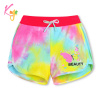 Dievčenské kraťasy - KUGO TM7222, tyrkysová/ ružová/ žltá Farba: Mix farieb, Veľkosť: 164