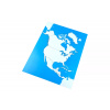 Moyo Montessori Moyo Montessori Kontrolná mapa - Severná Amerika Nová - bez popisov