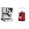 Rancilio Silvia BC PID + Eureka Mignon Bravo, CR ferrari red