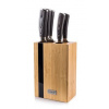 G21 Sada nožov Gourmet Rustic 5 ks + bambusový blok