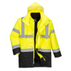 PORTWEST ESSENTIAL 5V1 S766 / Reflexná bunda 5v1 - HV žltá/čierna XXXL