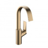 Hansgrohe Vivenis - Umývadlová batéria s otočným výtokom, EcoSmart, kefovaný bronz 75032140