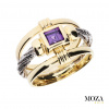 MOZA gold Prsteň MG1506 Veľkosť: 54