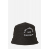 KLOBÚK KARL LAGERFELD RSG STRAW BUCKET HAT PRISTINE/ BLACK