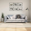 vidaXL Koberec ISTAN vysoký vlas lesklý vzhľad krémový 160x230 cm