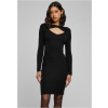 Women's Cut Out Dress Black čierna M Urban Classics 4053838205518