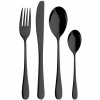 Pintinox Sada príborov PRINCESS CARBON, sada 24 ks, čierna