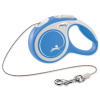Vodítko FLEXI New Comfort lanko XS - 3 m Farebná varianta: Modrá