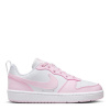 Nike Court Borough Low 2 SE Big Kids' Shoes White/Pink 3 (35.5)