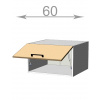 Casarredo CRAFT nadstavba 60, M6036, grafit/Craft zlatý