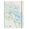 Zošit Herlitz my.book Flex Greenline Ginko A4 2x40 listov linajkový štvorčekový PP