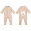 Detský rastúci overal Bear, PASTEL Beige, béžová, od značky Moniel 86 (9-12m) MON