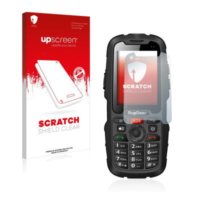 Čirá ochranná fólie upscreen® Scratch Shield pro RugGear RG310 (Ochranná fólie na displej pro RugGear RG310)