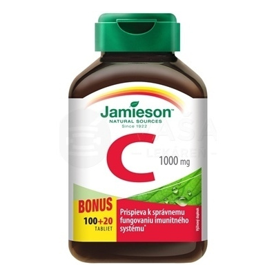 Jamieson Vitamín C 1000 mg 120 kapsúl