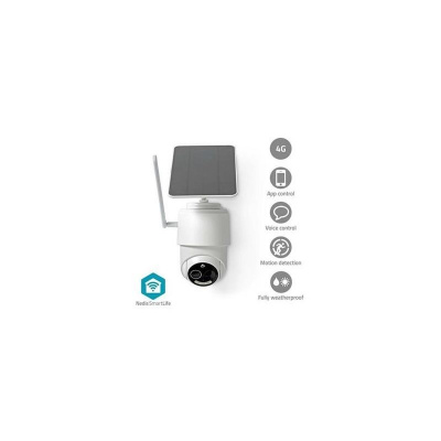 Nedis SIMCBO50WT - SmartLife Venkovní Kamera| 4G | Náklon | Full HD 1080p | IP65| Noční vidění | Bílá