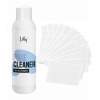Lilly Cleaner odmasťovač 1000 ml + bezprašné vatové tampóny 20 kusov