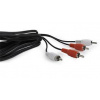 kábel audio prepájací 2 x RCA / 2 x RCA (Cinch) 1.8m CABLEXPERT