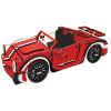 Woodcraft Dřevěné 3D puzzle Červený kabriolet