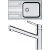 Set Franke N85 (dřez SRX 611-86 LB + baterie FC 3055.031 ORBIT Chrom) 101.0650.600