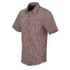 Helikon-Tex Taktická košeľa s krátkym rukávom Covert Concealed Carry - Dirt Red Checkered - XS–Regular