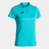 COMBI HOBBY WOMEN POLO SHIRT dámske polo tričko fluo tyrkysová XL